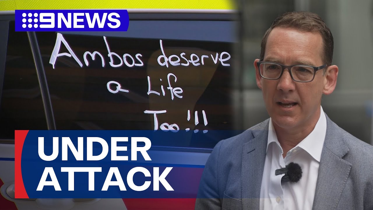 Assaults on Victorian emergency service workers have surged | 9 News Australia