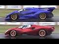 De Tomaso P72 Hypercar vs. Apollo IE Hypercar | Same Engine, but Which One Sounds BEST!? 🤔