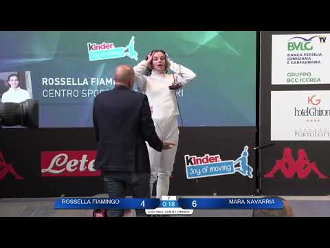 Italian Championships 2023 SWE - L4 - Rossella Fiamingo v Mara Navarria