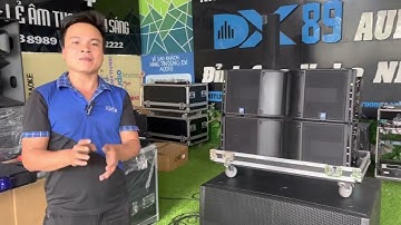 Bộ dàn loa sự kiện khủng nhất 2023 - Dàn loa array - Dxaudio Âm thanh giá kho sỉ và lẻ 0913456172