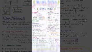 TNPSC/TNTET MATHS-NUMBER SYSTEM BASICS SHEET #tutorflicks #tntet #tetmaths #tetshortcuts #numbers