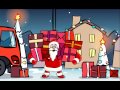 Animierte Weihnachtskarte - Santa und Knecht Ruprecht auf Abwegen...