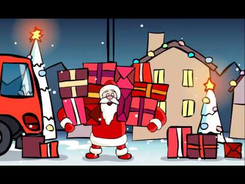 Animierte Weihnachtskarte Santa Und Knecht Ruprecht Auf Abwegen Youtube