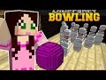 Minecraft: BOWLING CHALLENGE (WHO WILL GET THE HIGHEST SCORE?) Mini-Game