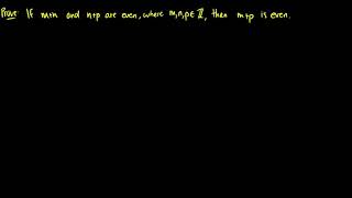 [Discrete Mathematics] Proof by Cases Examples