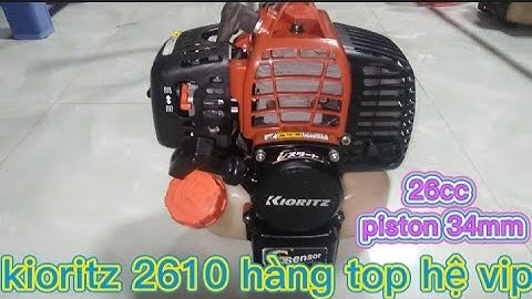( đã bán ) Cắt cỏ kioritz 2610 máy đẹp chuẩn Nhật #thanhthinhnongco