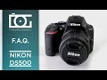 TUTORIAL | NIKON D5500 With AF-S DX NIKKOR 18-55mm f/3.5 - 5.6 G VR II | Most Asked Questions