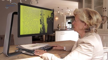 The Optelec ClearView C: The revolutionary answer to traditional video magnifiers