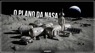 Como a NASA vai construir bases na Lua?