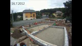 Stavba Domu - Základy - 1.Etapa