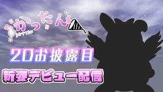 「初配信」ラビットVtuberデビューお披露目配信「かったん/#Vtuber/#Vtuber準備中」