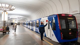 Поездка на метро со станции Кунцевщина-Аутозаводская #3