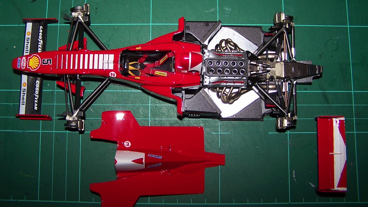 Tamiya 1:20 Ferrari F310B Super Detail Build - Narrated - YouTube