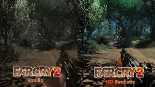 Far Cry 2 HD Remastered vs Original - PC Ultra Settings Comparison