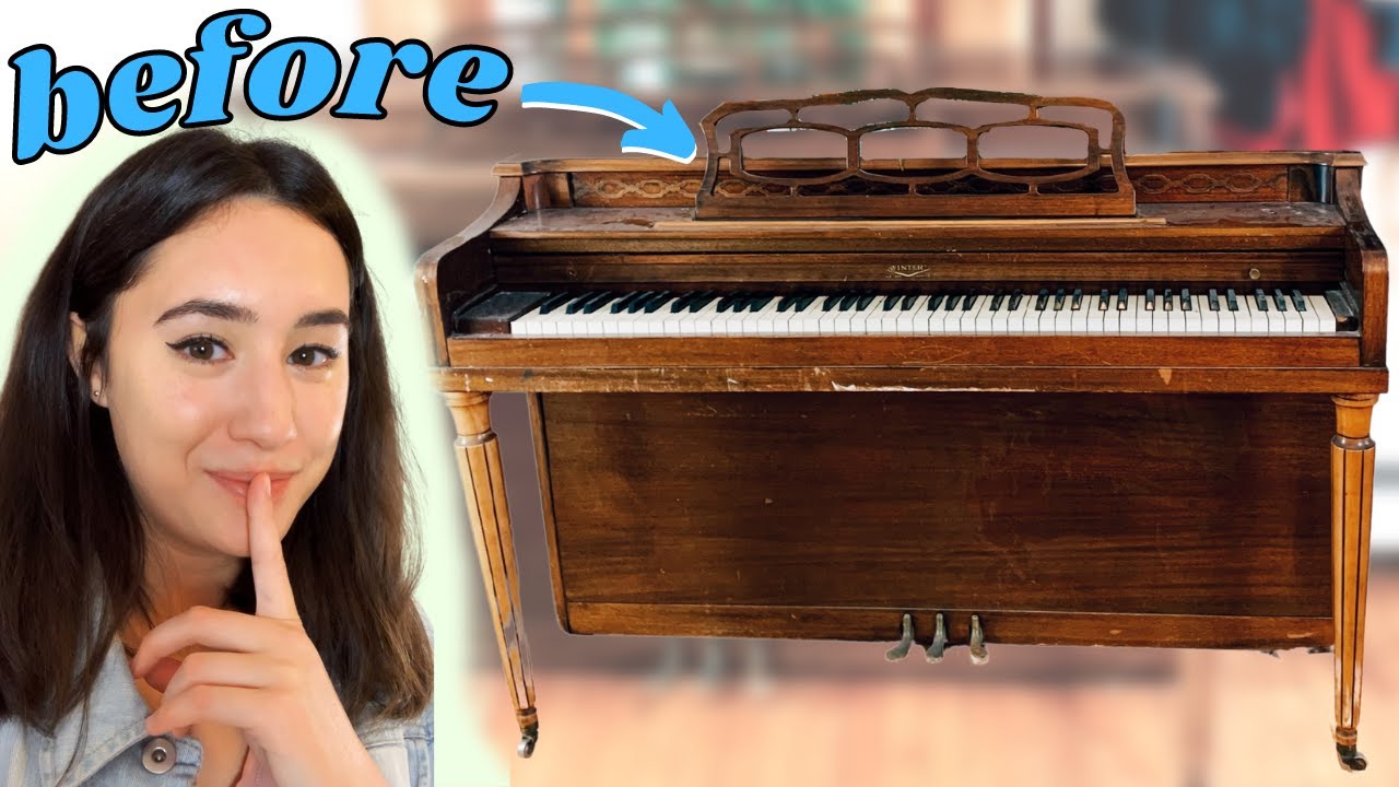 Surprise FB Marketplace Flip! | Easy Furniture Flip & Upcycle for an Old Piano