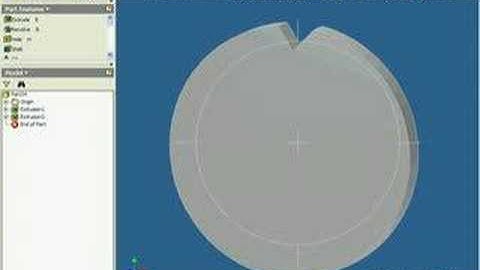 Autodesk Inventor 11 tutorial #27 "Circular Pattern"