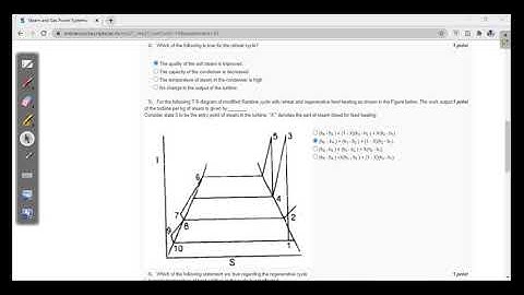 Assignment 1 solution | Steam and gas power system | Swayam | NPTEL