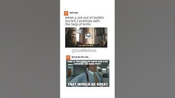 Codm memes #40 @CodMohsin
