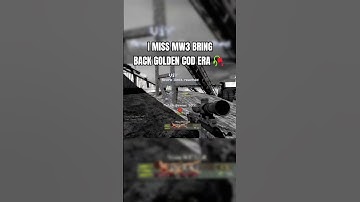 MW3 Was A Broken COD💀  #cod #nostalgia #callofduty #faze
