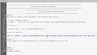 Remote File Inclusion By Ahmdosa