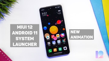 Miui 12 Android 11 System Launcher Update | Zoom Animation | Miui 12 System App Update