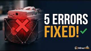 5 ASIC Miner Errors That Kill Your Hashrate (And How to Fix Them Fast)