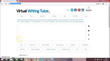 Virtual Writing Tutor - CHECK GRAMMAR