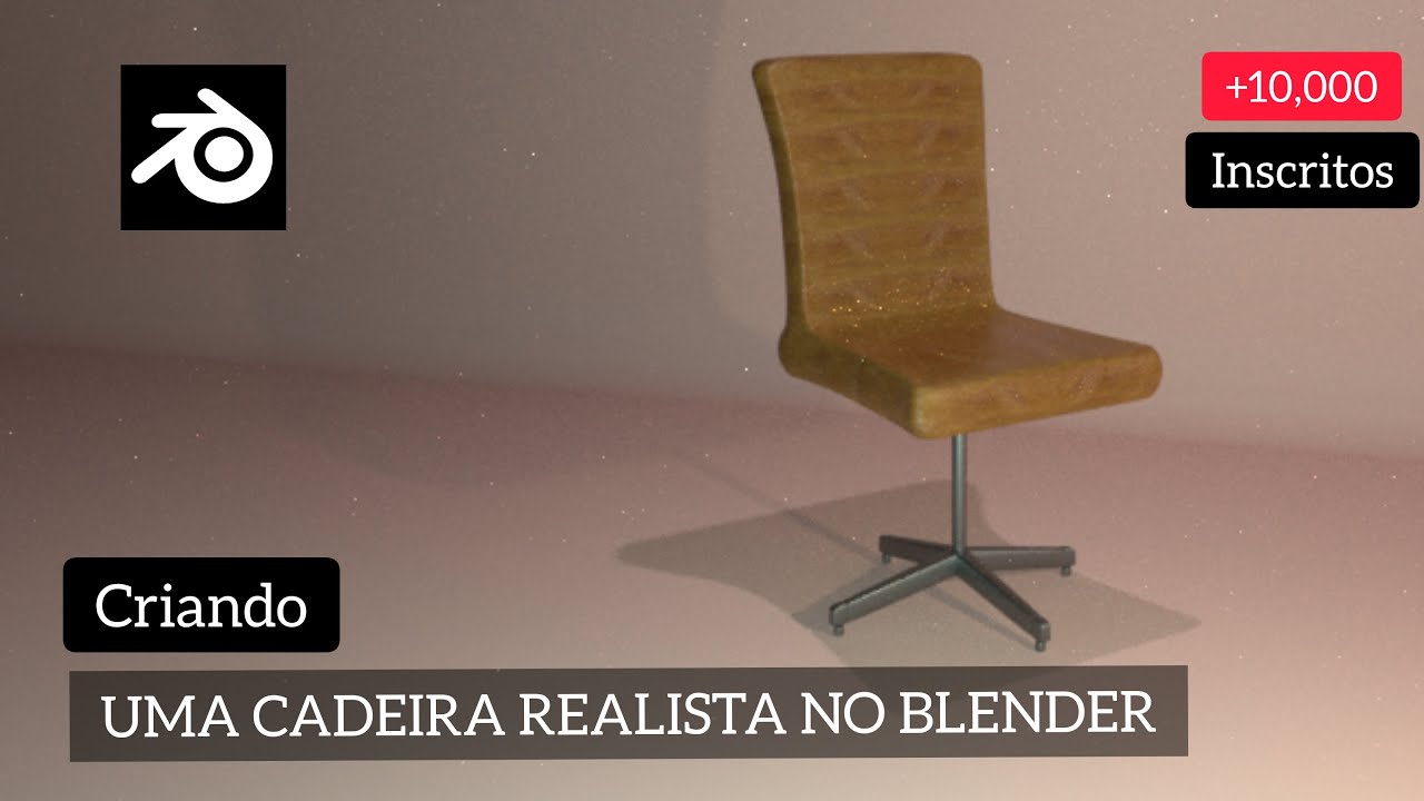 COMO FAZER UM RENDER REALISTA NO BLENDER - Modelando Cadeira Realista ...
