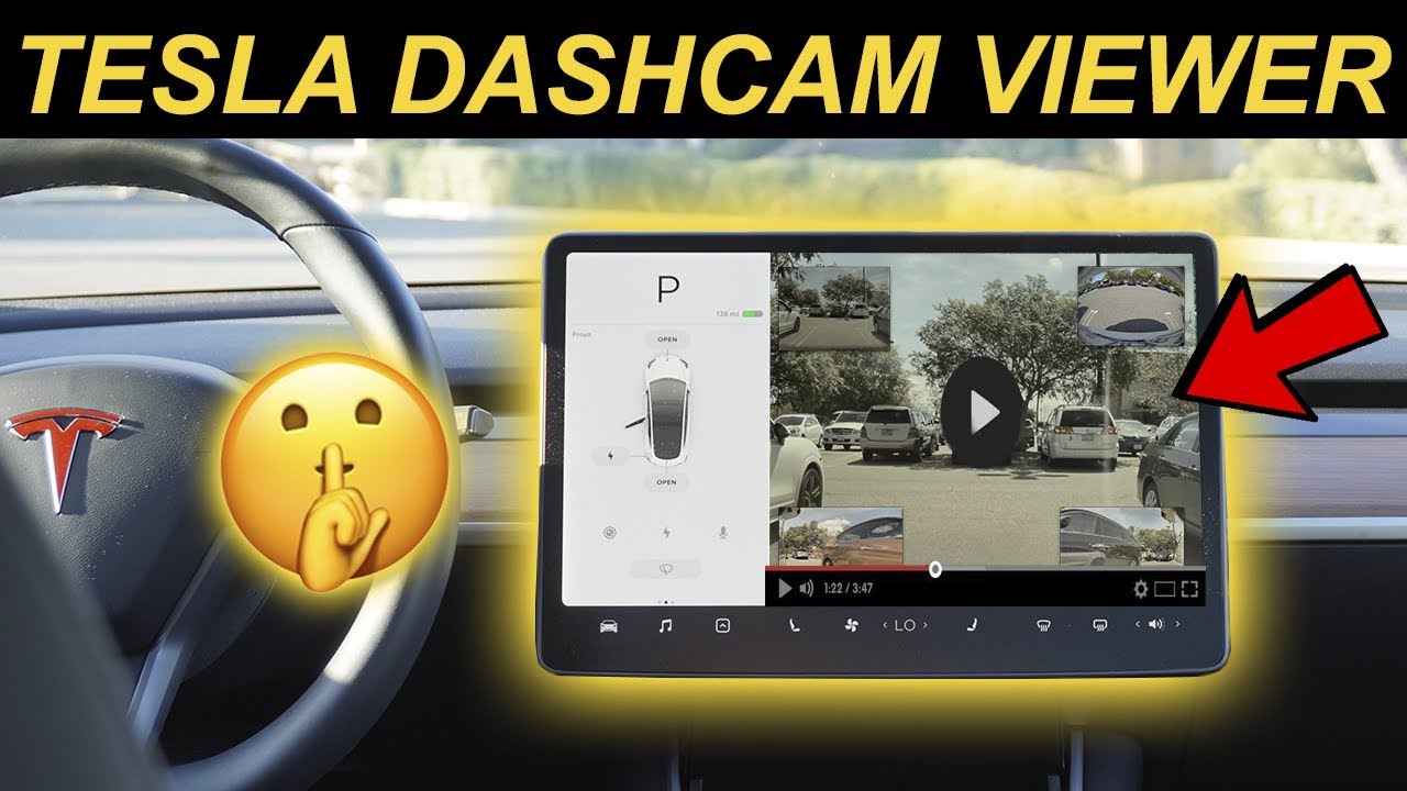 NEW - Model 3 Dashcam Viewer - YouTube