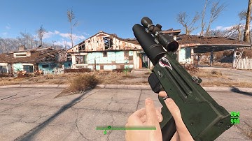 Fallout 4 Mod Review Mac-11 Machine Pistol