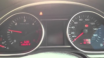 Audi Q7 3.0TDI Quattro 2007 Start up
