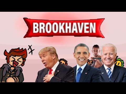 We dressed as presidents and made funny bits in Roblox Brookhaven!!!