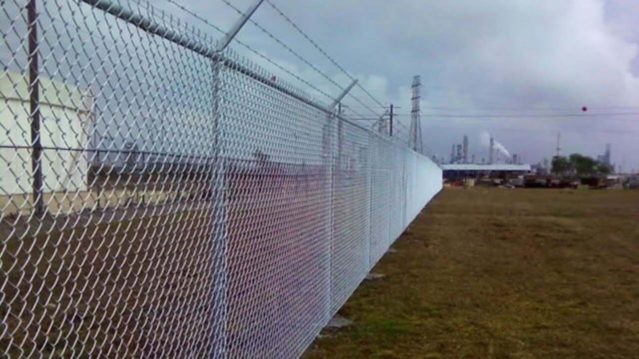Commercial Chain Link Fencing D&C Fence Company (361) 289... YouTube