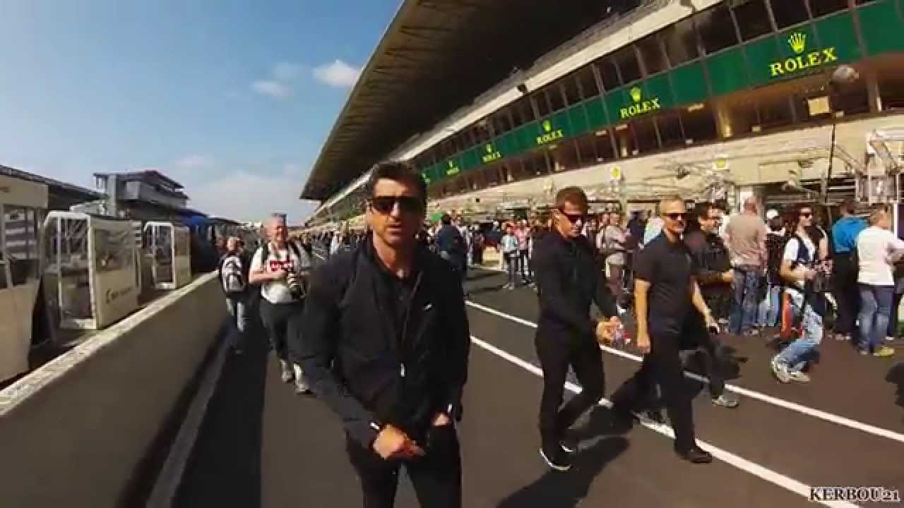 PATRICK DEMPSEY FUN - TEST 24H DU MANS 2014