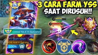 CARA MENGGUNAKAN YSS KETIKA DIRUSUH FARM | NEW ROTATION YSS NEW UPDATE PATCH | TUTORIAL YSS PEMULA!!