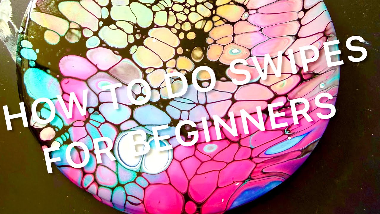 The Easiest Fluid Art Swipe Tutorial Ever 💖 You’ll Love This! - YouTube