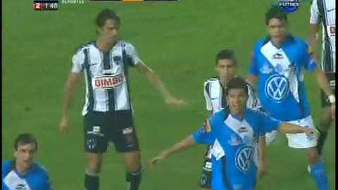 Rayados 2-2 Puebla (Global 3-5) Liguilla 2009 Partido de vuelta cuartos de final