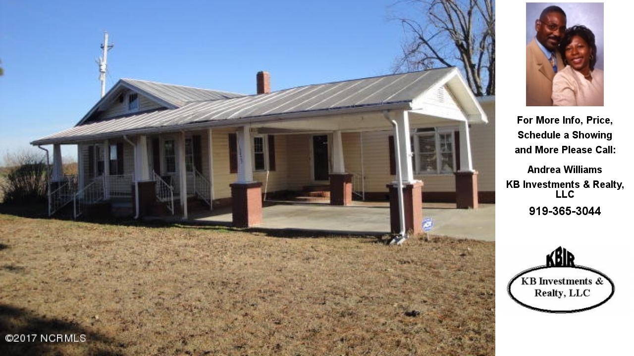 13473 Old Smithfield Road, Bailey, NC Presented by Andrea Williams