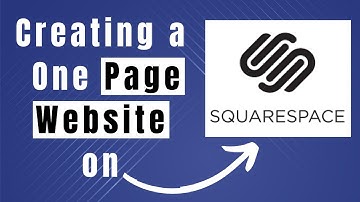 Learn How To Build a One Page Website On Squarespace (Step By Step Guide)
