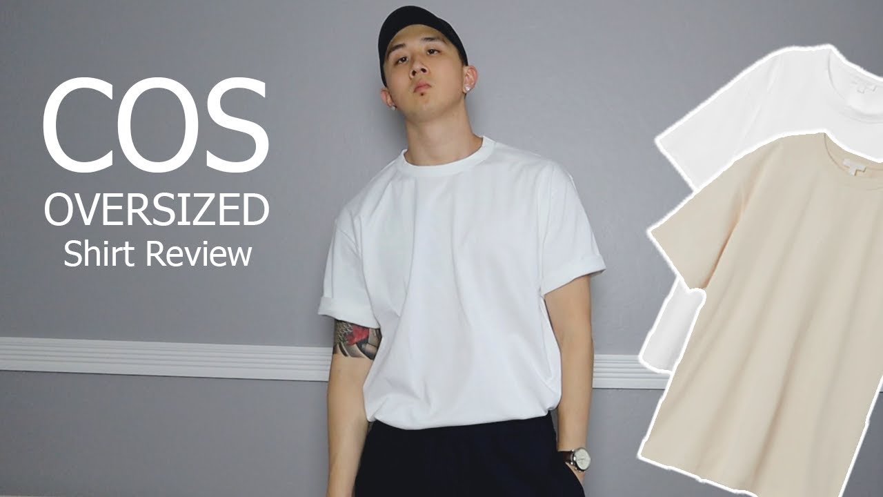 Best Oversized White T-Shirt  COS Shirt Review & Styling 