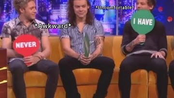 people making harry styles *uncomfortable* for almost 6 minutes straight 😂
