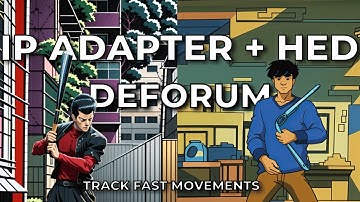 Perfectly Track Fast Movements | Stable Diffusion Deforum Hybrid Video Tutorial