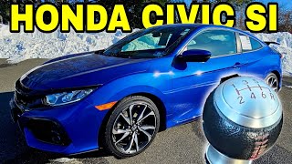 2018 Honda Civic Si coupe is a pretty great car!