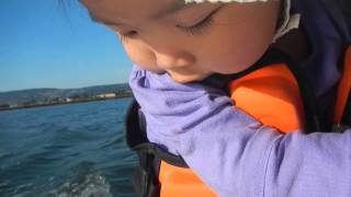 20140513 6 First Time Honda Jet Ski Chub Dragging Feet in Water