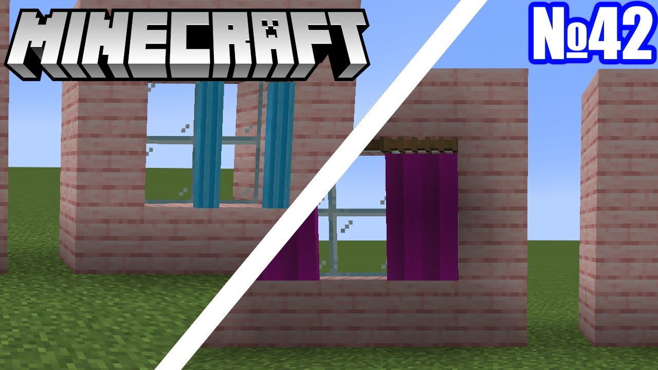 Dary's Decoratives: Curtains |  прозрачные шторы Майнкрафт мод №42