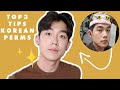 Korean Male Perm  남자 가르마펌 | Top 3 tips | Brute Choi