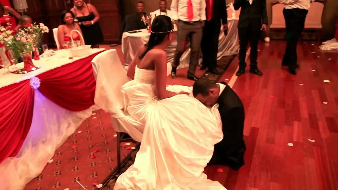 Best Wedding Garter Removal Ever Sheya And Bee S Wedding Youtube