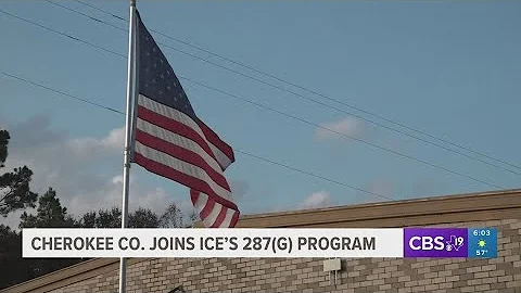 Cherokee County joins ICE's 287(g) program task force model
