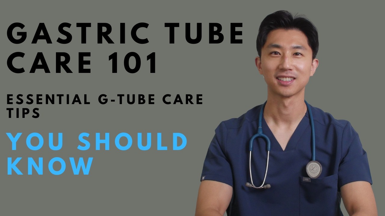 Learn G-Tube or PEG Tube Care Under Three Minutes - YouTube