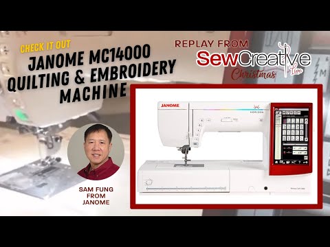 Janome Memory Craft 9850 Sewing and Embroidery Machine